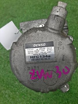КОМПРЕССОР КОНДИЦИОНЕРА НА TOYOTA PRIUS ZVW30 2ZR-FXE