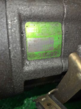 КОМПРЕССОР КОНДИЦИОНЕРА НА MITSUBISHI PAJERO IO H76W 4G93