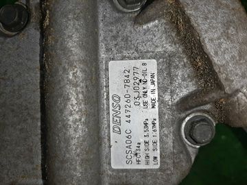 КОМПРЕССОР КОНДИЦИОНЕРА НА TOYOTA PORTE NNP11 1NZ-FE