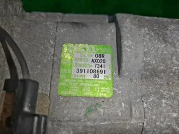 КОМПРЕССОР КОНДИЦИОНЕРА НА NISSAN MARCH AK12 CR12DE