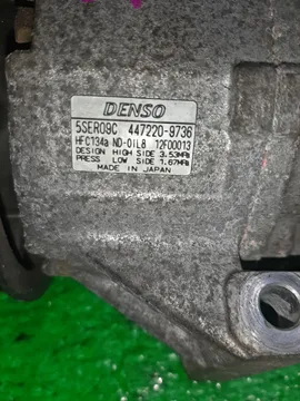 КОМПРЕССОР КОНДИЦИОНЕРА НА TOYOTA SIENTA NCP81 1NZ-FE
