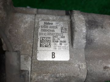 КОМПРЕССОР КОНДИЦИОНЕРА НА NISSAN MARCH AK12 CR12DE