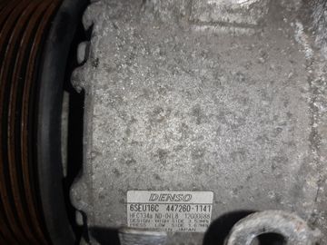 КОМПРЕССОР КОНДИЦИОНЕРА НА TOYOTA ESTIMA ACR50W 2AZ-FE