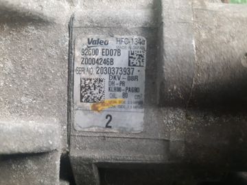 КОМПРЕССОР КОНДИЦИОНЕРА НА NISSAN NOTE NE11 HR15DE