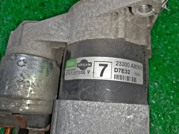 СТАРТЕР НА NISSAN MARCH AK12 CR12DE