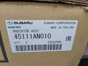 РАДИАТОР ОСНОВНОЙ НА SUBARU OUTBACK BT5 CB18
