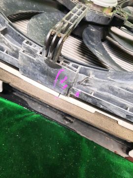 РАДИАТОР ОСНОВНОЙ НА NISSAN NOTE HE12 HR12DE