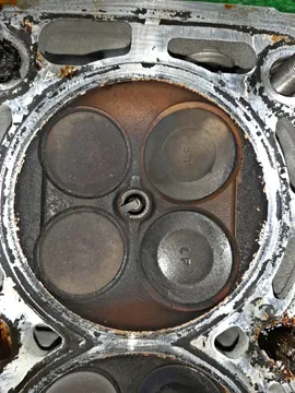 ГОЛОВКА БЛОКА НА MAZDA AXELA BKEP LF-VE