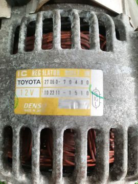 ГЕНЕРАТОР НА TOYOTA CHASER GX100 1G-FE