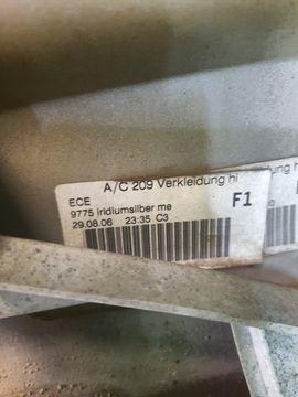 БАМПЕР НА MERCEDES-BENZ CLK-CLASS C209