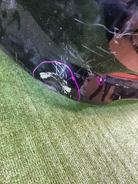 БАМПЕР НА TOYOTA WISH ZNE10G