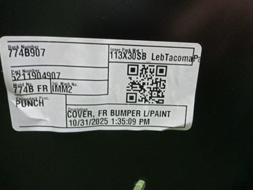 БАМПЕР НА TOYOTA TACOMA GRN305L