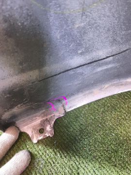 БАМПЕР НА TOYOTA WISH ZGE20G