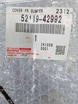 БАМПЕР 52119-42992 003Y0005839 НОВЫЙ! ОРИГИНАЛ! НА TOYOTA RAV4 ACA31