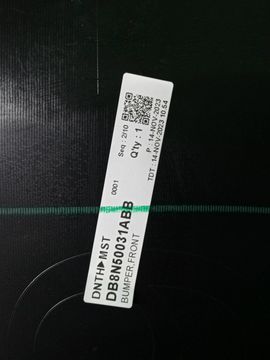 БАМПЕР DB8N-50-031A-BB 003Y0000911 НА MAZDA DEMIO DJ5FS
