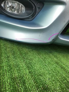 БАМПЕР НА HONDA FIT SHUTTLE GP2