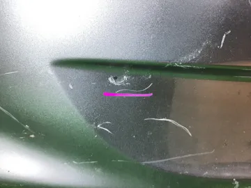 БАМПЕР НА HONDA FIT GD1