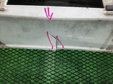 БАМПЕР НА TOYOTA HARRIER ACU10W