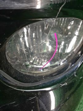 БАМПЕР НА TOYOTA MARK II BLIT GX115W