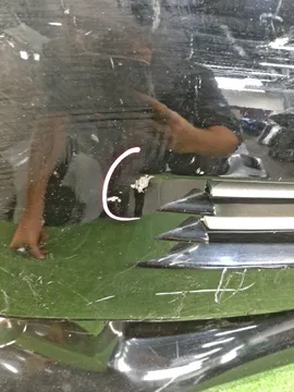 БАМПЕР НА TOYOTA VOXY ZRR70