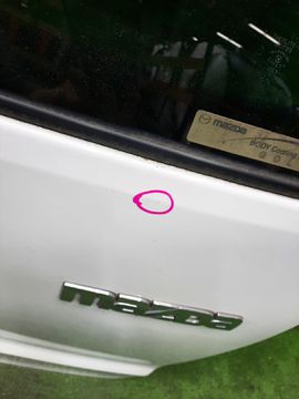 ДВЕРЬ ПЯТАЯ НА MAZDA MPV LW3W