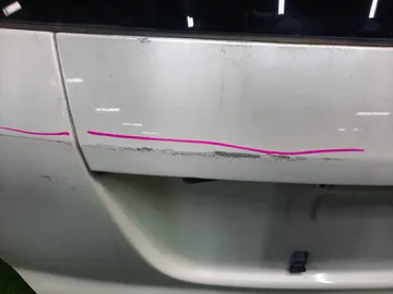 ДВЕРЬ ПЯТАЯ НА HONDA FIT GD1