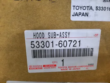 КАПОТ НА TOYOTA LAND CRUISER VJA300W
