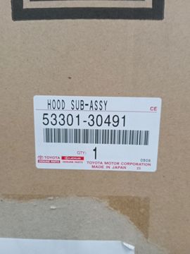 КАПОТ 53301-30491 009Y0000408 НА LEXUS GS350 GRL10