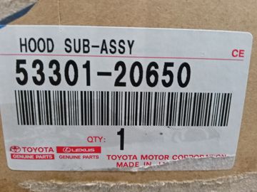 КАПОТ НА TOYOTA PREMIO ZRT261