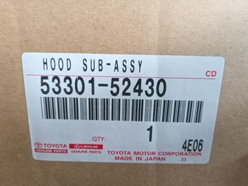 КАПОТ 53301-52430 009W0057006 НА TOYOTA YARIS CROSS MXPB10