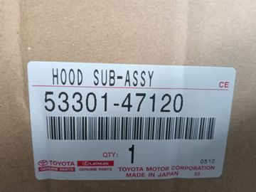КАПОТ 53301-47120 009W0057008 НА TOYOTA PRIUS ZVW52