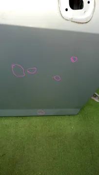 ДВЕРЬ НА HONDA FIT GD1