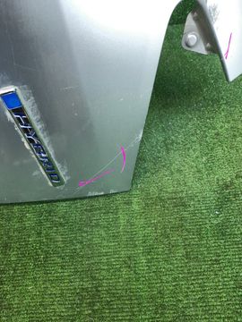 КРЫЛО НА HONDA FIT GP5