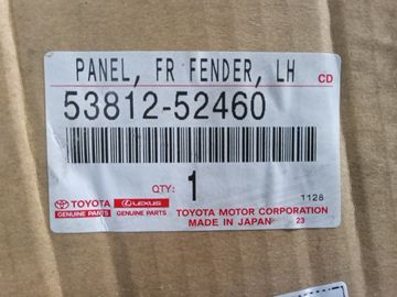 КРЫЛО 53812-52460 013Y0002195 НА TOYOTA PROBOX NCP160