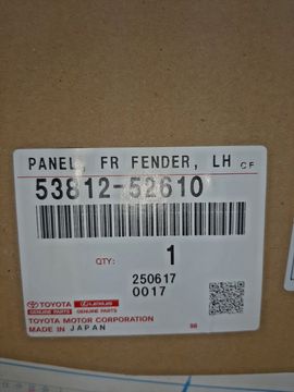 КРЫЛО 53812-52610 013W0095211 ОРИГИНАЛ! ЯПОНИЯ! НА TOYOTA AQUA MXPK10