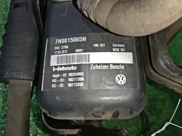 ПРЕДПУСКОВОЙ ПОДОГРЕВАТЕЛЬ ДВС НА VOLKSWAGEN SHARAN 7N1