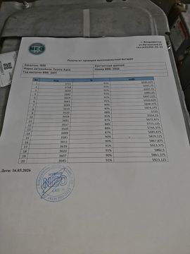 БАТАРЕЯ ГИБРИДНОЙ УСТАНОВКИ НА TOYOTA COROLLA  AXIO NKE165 1NZ-FXE