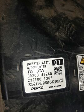 ИНВЕРТОР НА TOYOTA PRIUS ZVW50