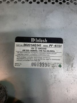 МАГНИТОФОН НА SUBARU LEGACY BL5