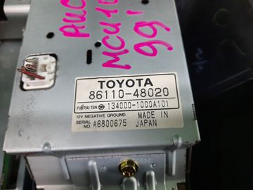 МАГНИТОФОН НА TOYOTA HARRIER MCU10W