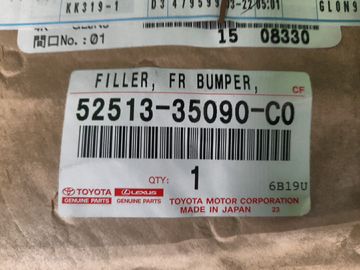 ПЛАНКА ПОД ФАРЫ НА TOYOTA HILUX SURF TRN215W