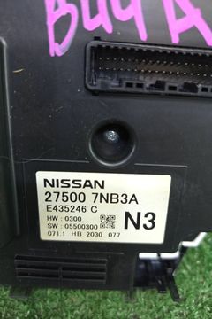 БЛОК УПРАВЛЕНИЯ КЛИМАТ КОНТРОЛЕМ НА NISSAN ROOX B44A