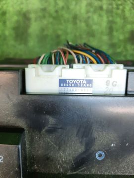 БЛОК УПРАВЛЕНИЯ КЛИМАТ КОНТРОЛЕМ НА TOYOTA COROLLA NZE121