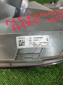 СТОП СИГНАЛ НА MERCEDES-BENZ A180 W176