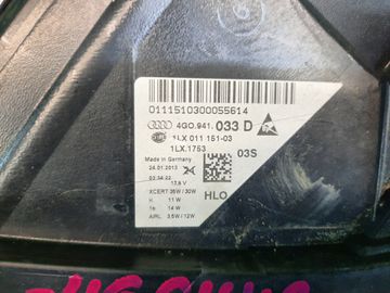 ФАРА НА AUDI A6 4G2