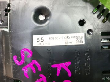 ЩИТОК ПРИБОРОВ НА TOYOTA VITZ KSP130 1KR-FE