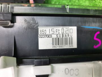 ЩИТОК ПРИБОРОВ НА SUBARU FORESTER SF5 EJ20E