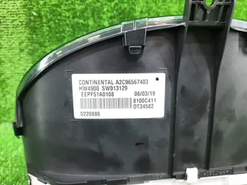 ЩИТОК ПРИБОРОВ НА MITSUBISHI ECLIPSE CROSS GK9W 4N14