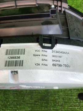 ЩИТОК ПРИБОРОВ НА VOLVO V60 FW48 B4164T