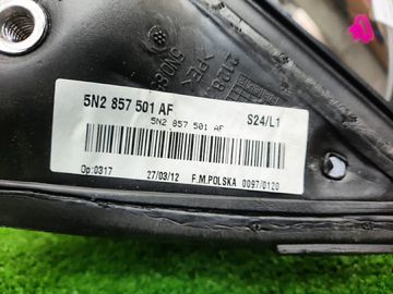 ЗЕРКАЛО НА VOLKSWAGEN TIGUAN 5N1